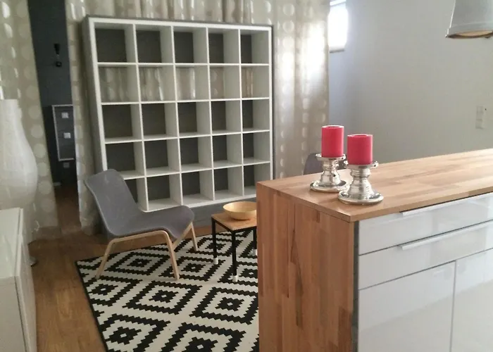 Moderne Studiowohnung In Mit Küche Und Innenhof * Coburg